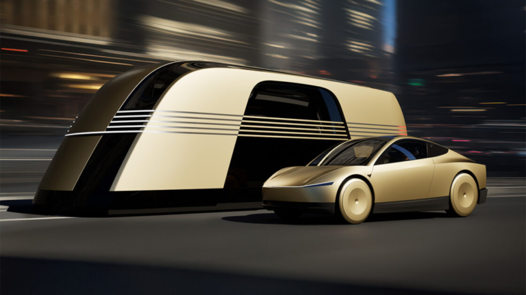 “Tesla Unveils Game-Changing Robovan and Robotaxi: The Future of Autonomous Urban Mobility”